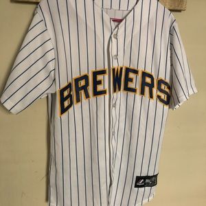 Original MLB Brewers Retro Jersey